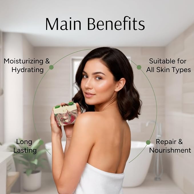 Marbela Cosmetics Holiday Harvest Handmade Soap Bar - Image 3