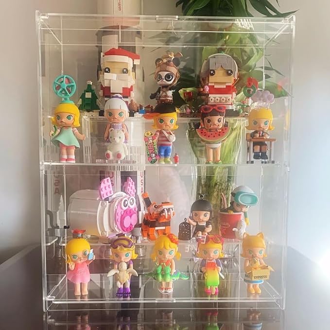Choowin 2 Layer Clear Acrylic Display Case - Image 4