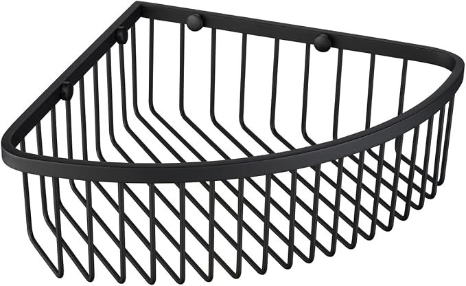 Bathroom Shower Caddy Corner Shelf Basket, Ultra Sturdy Rust-Proof Stainless - Image 2