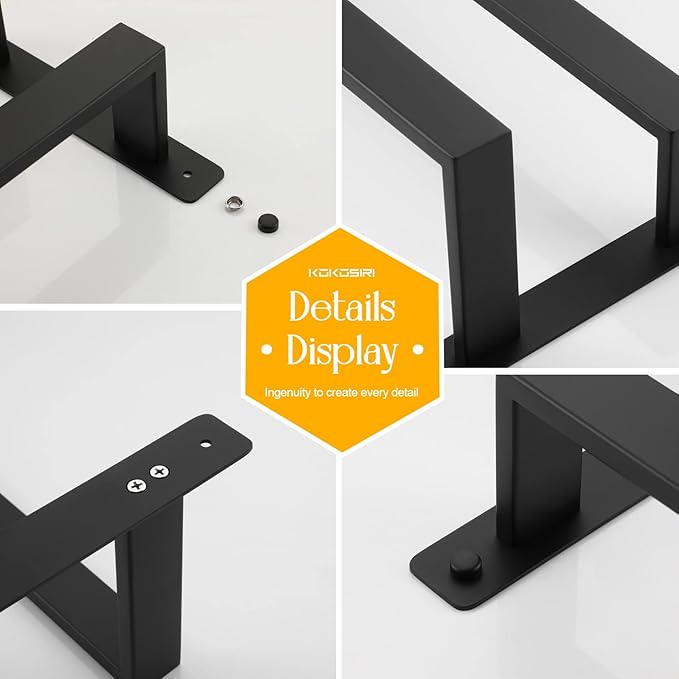 KOKOSIRI Towel Bars Black Bath Towel Holders 20 Inches Bathroom 2-Tiers Ladder - Image 4