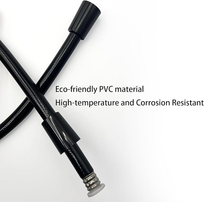 Replacement Shower Hose for RV Camper 6in Flexible & Kink-Free Heavy Duty PVC - Image 6