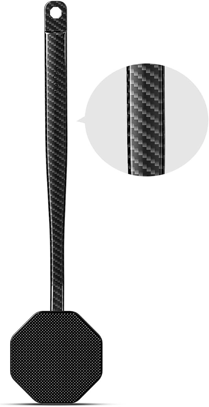 iTokGoK® Silver-Infused Carbon Fiber Silicone Back Scrubber by iTokGok