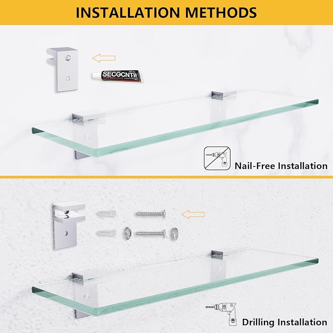 Shower Caddy, 100% Rustproof Shower Shelves - Image 5