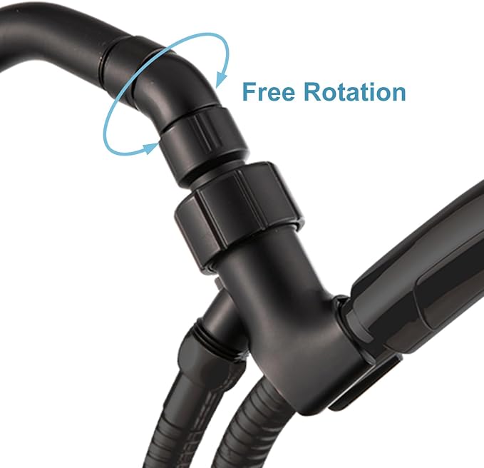 OFFO Shower Head Elbow Adapter, All Metal Handheld Shower Head Elbow Adapter - Image 5