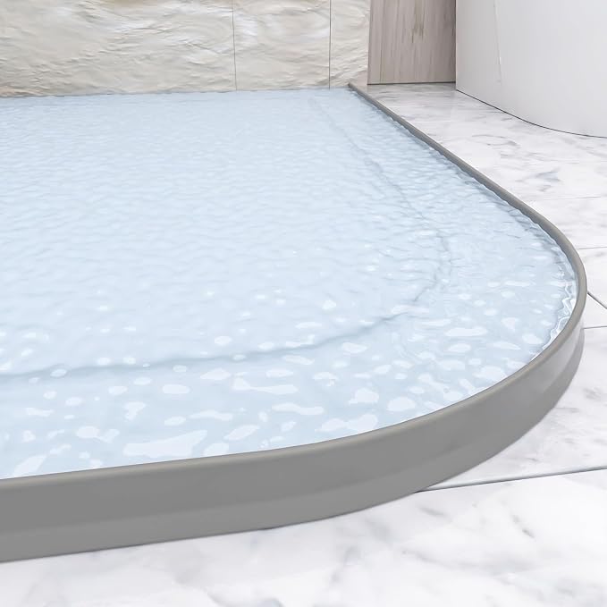 Raycity 3" High Shower Threshold Water Dam 74 IN Collapsible Shower Water - Image 6