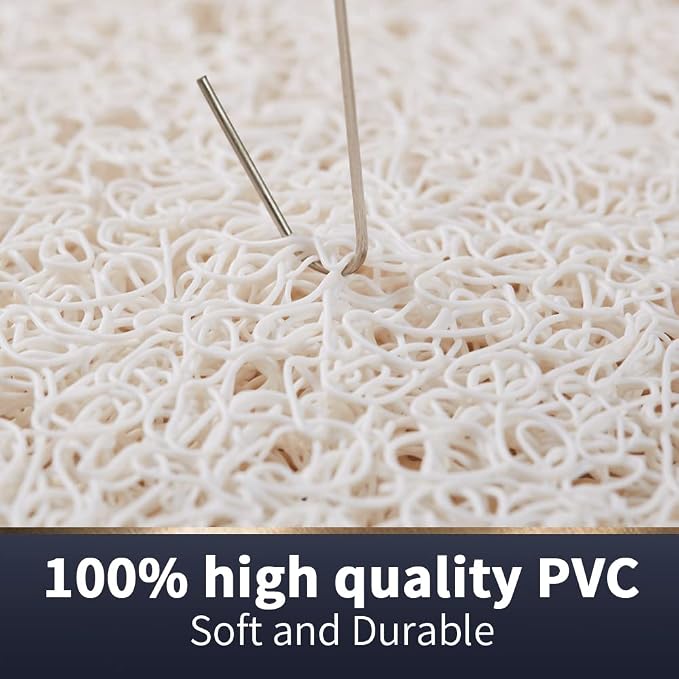 Asvin Soft Textured Bath, Tub Mat, 47x16 Inch, Phthalate Free, Non Slip Comfort - Image 4