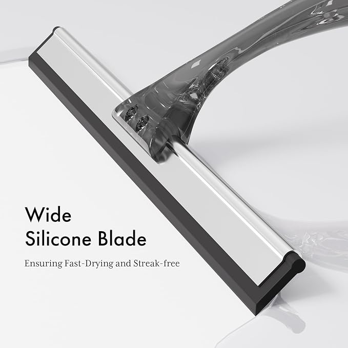AmazerBath Shower Squeegee for Glass Doors, All-Purpose Squeegee - Image 5