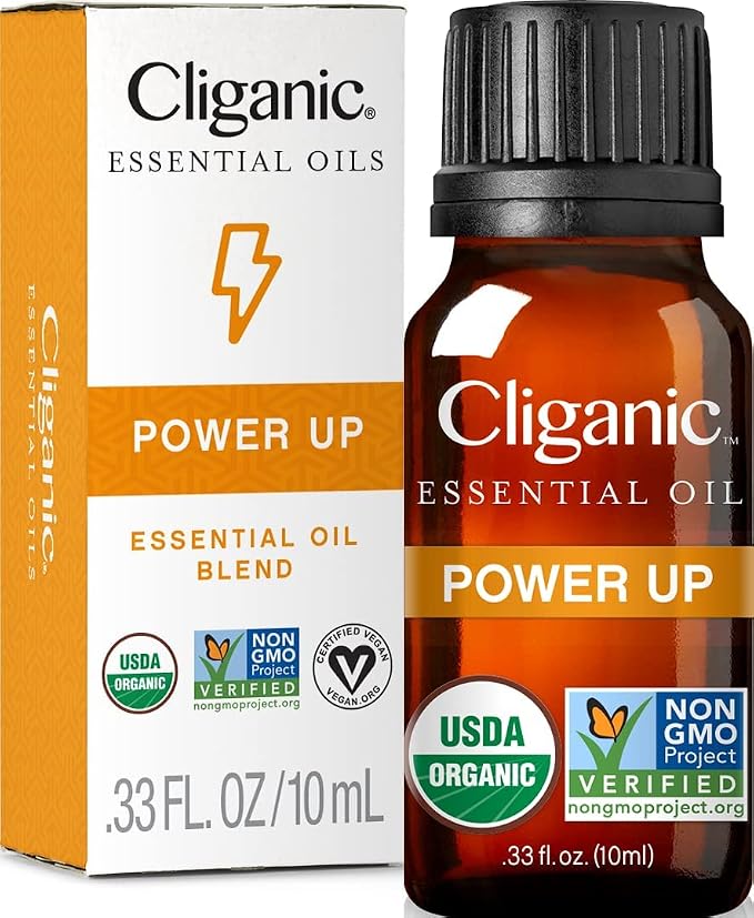 Cliganic Power Up Essential Oil Blend by Cliganic