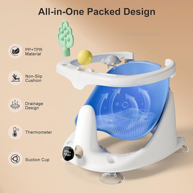 Baby Bath Seat for Babies 6 Months & Up - Image 4