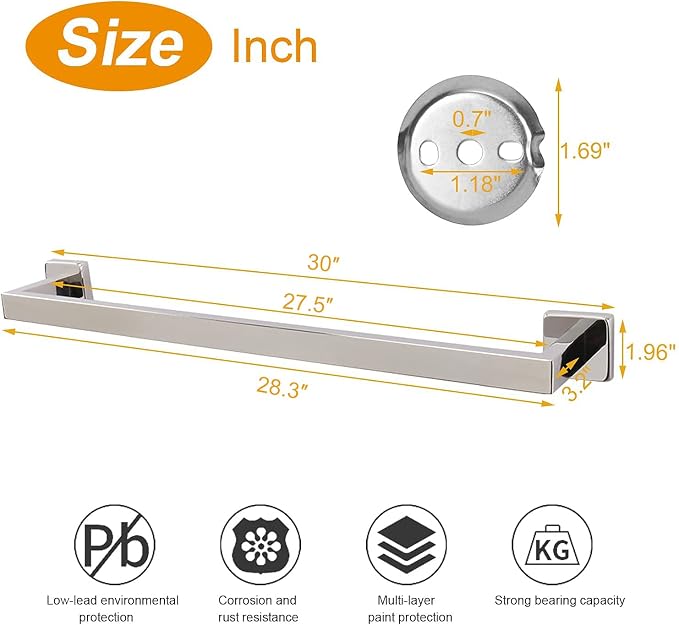 TocTen Bath Towel Rack - Image 2