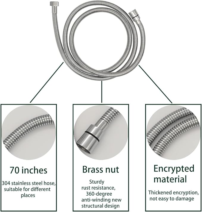 RV Outdoor Shower Head Kit - Image 3