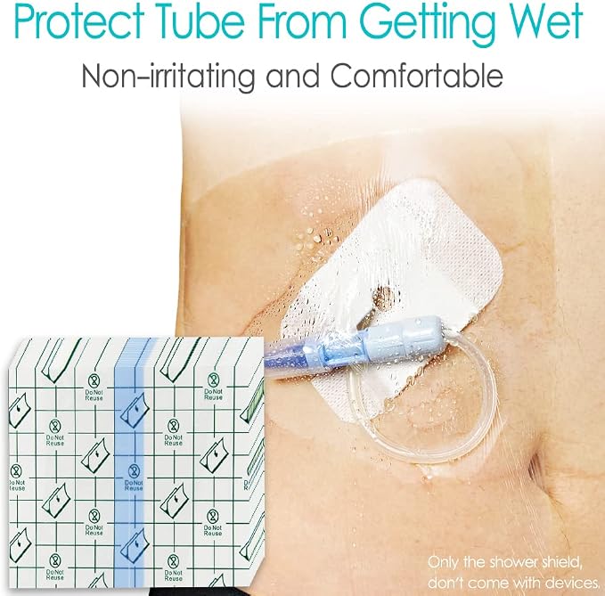 Dialysis Catheter Shower Cover Chemo Port Shower Protector Chest Pd Catheter - Image 3