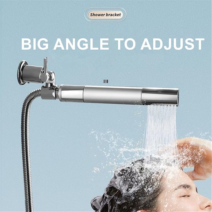 All Metal 180 Adjustable Shower Wand Holder - Image 4