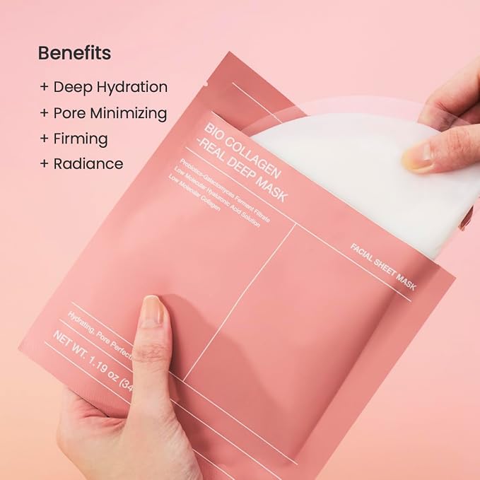 BIODANCE Bio-Collagen Real Deep Mask, Hydrating Overnight Hydrogel Mask - Image 5