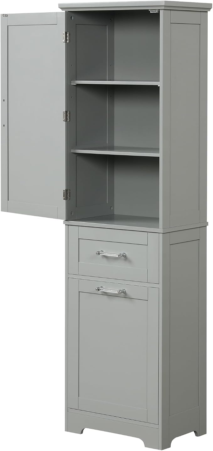 Favfurish 68" Tall Bathroom Storage Cabinet - Image 11