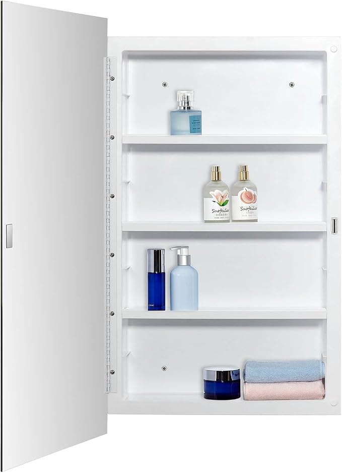 Plastic Medicine Mirror Cabinet - Image 5