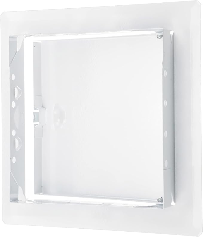 6" x 6" White Metal Access Panel. Service Shaft Door Panel. Plumbing, - Image 5
