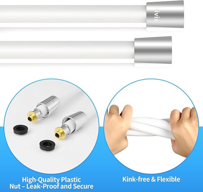 Extra Long Replacement Shower Hose Extension Handheld Shower Head Hose 59 - Image 3