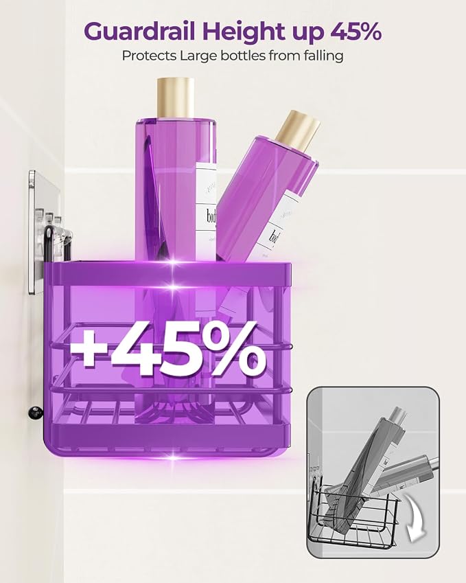ODesign Shower Caddy 3 Pack-Shower Organizer Shelves Rack Rustproof SUS304 - Image 3