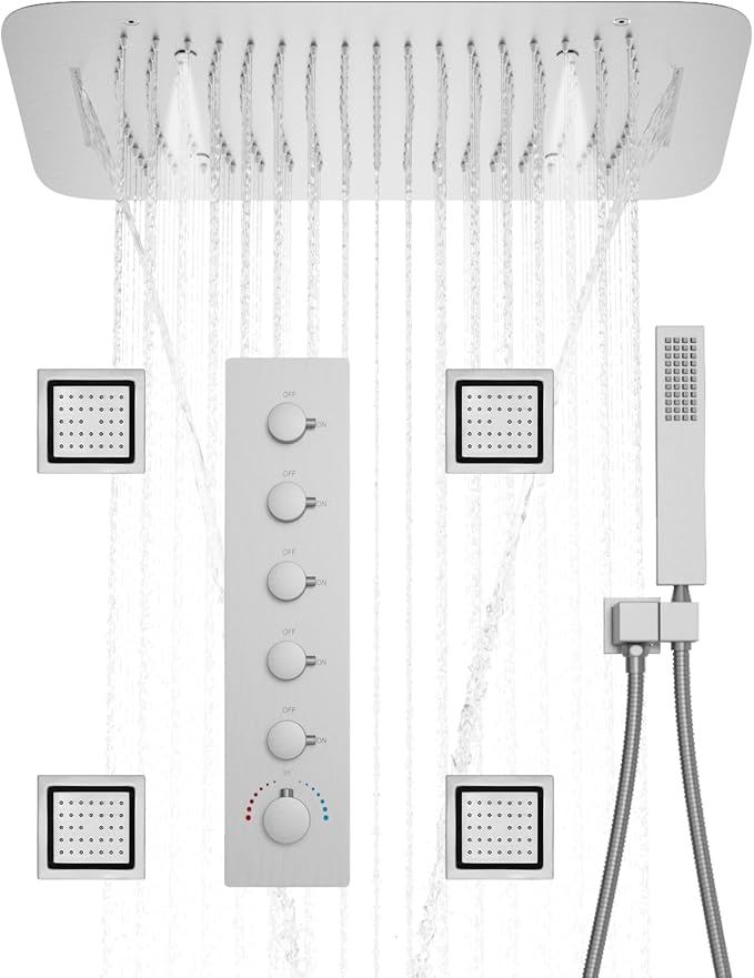 Thermostatic Shower System by KATAIS
