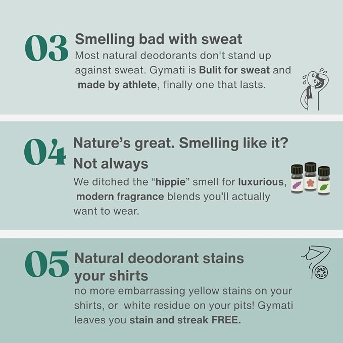 Gymati Fitness Body Deodorant Spray Aluminum Free - Image 8