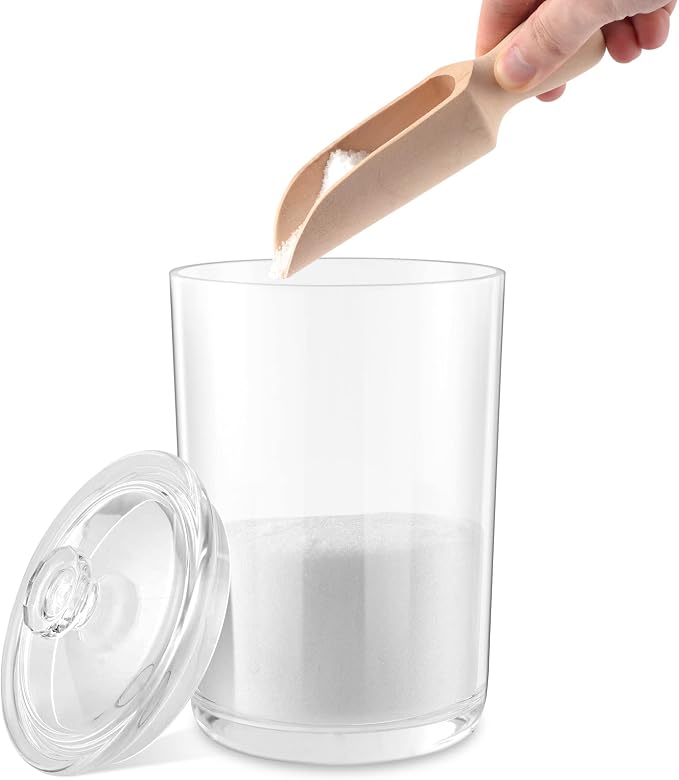 1000ML/33OZ Acrylic Bath Salt jar by DOSTATNI