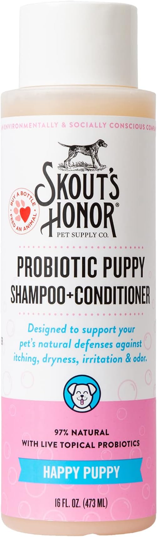 Skout's Honor Probiotic Dog Shampoo & Conditioner by SKOUTSHONOR