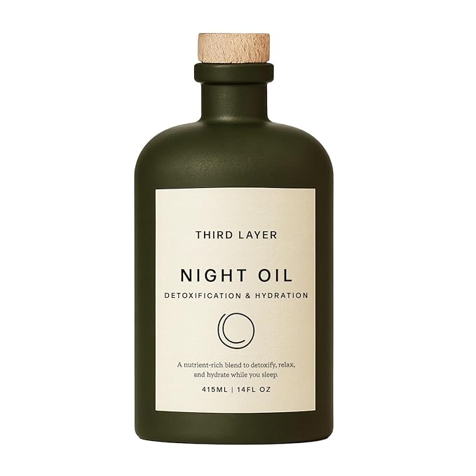 Night Oil – 100% Organic Cold-Pressed, Hexane-Free, Extra Virgin Castor Oil by ThirdLayer
