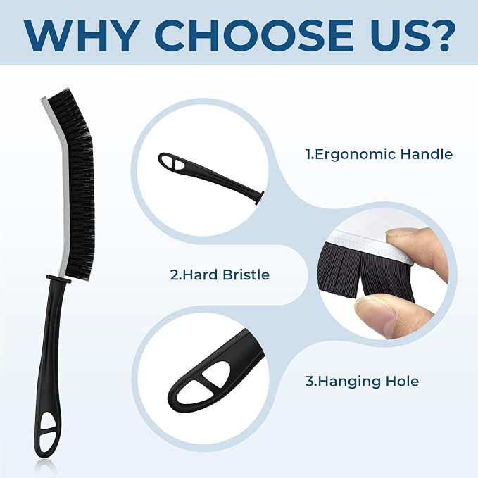 Crevice Cleaning Brushes, Scrub Brush - Image 3