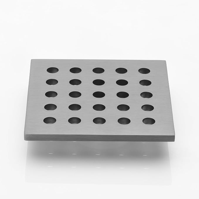 3.75 Inch Square Shower Drain Cover 95MM Floor Drain Grate - Image 2