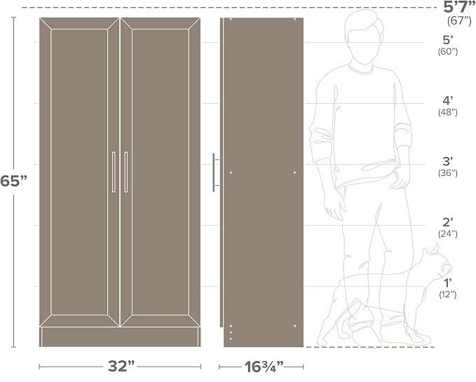 Prepac Elite Storage Accent Cabinet - Image 4