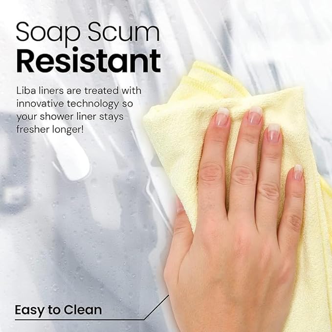 LiBa Bathroom Shower Curtain - Image 3