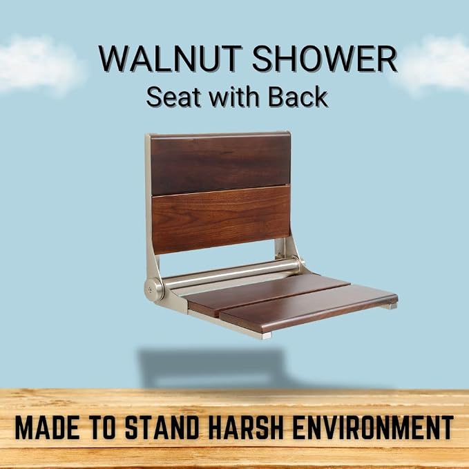 Folding Shower Seat Wall Mounted - Image 5