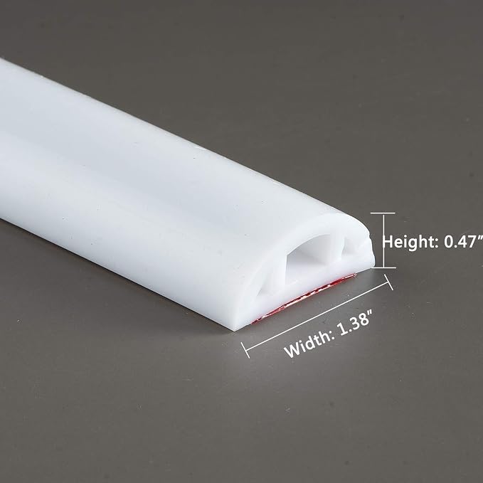 Bathroom Foldable Block water Stopper sealing strip shower threshold dam - Image 2