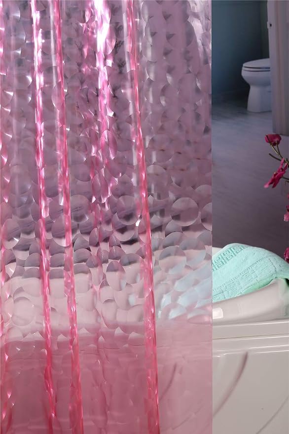 Adwaita 3D Bubbles Shower Curtain Liner - Image 3