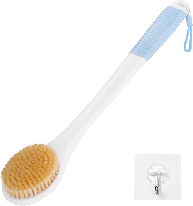 Back Scrubber for Shower, Shower Body Brush for Cleaning by VANZAVANZU