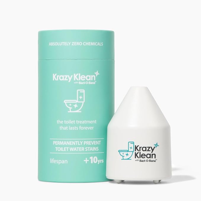 Krazy Klean Pro Toilet Cleaner, Household Cleaning Solution, Natural Long by Unknown