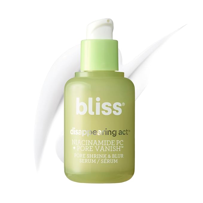 ​Bliss Niacinamide + Pore Vanish Complex Disappearing Act Serum – by Bliss
