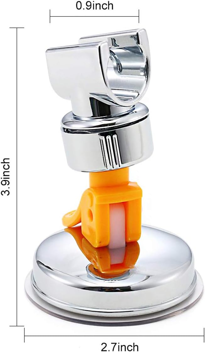 Adjustable Shower Head Holder, Bathroom Suction Cup Handheld Shower Head Bracket - Image 5