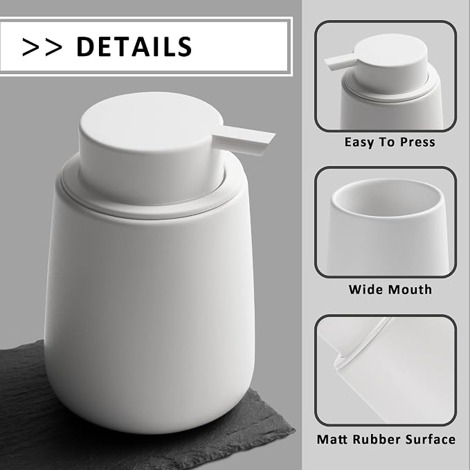 Soap Liquid Dispenser Ceramic - Image 5