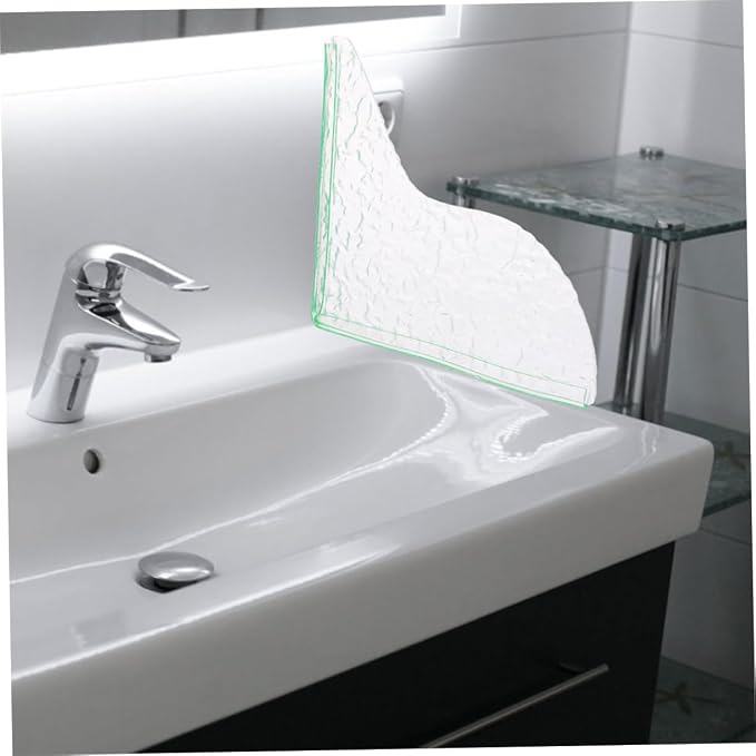 2pcs Kitchen Sink Splash Guard Elegant Acrylic -Splashing Barrier - Image 6