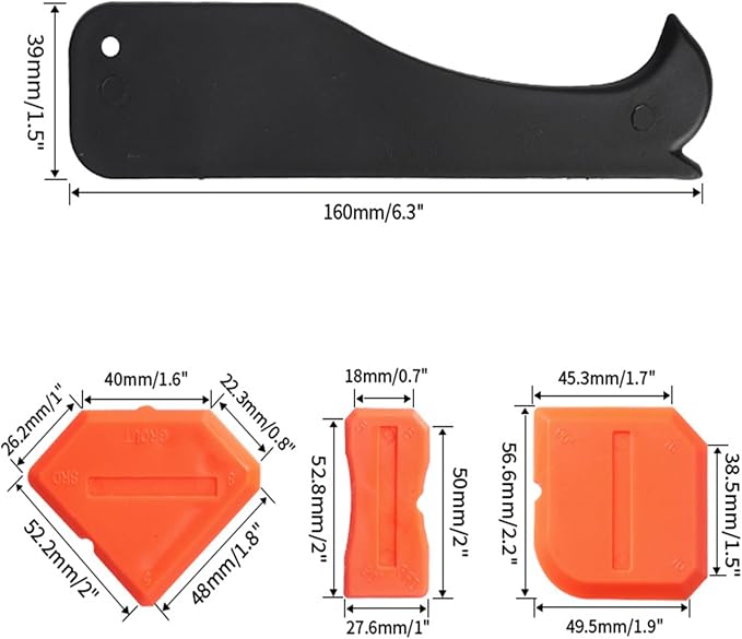 Multifunctional 3-in-1 Silicone Caulking Tool kit - Image 8