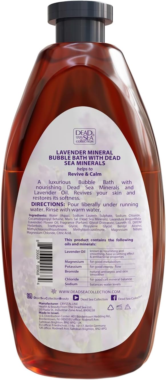 Dead Sea Collection Bubble Bath - Image 8