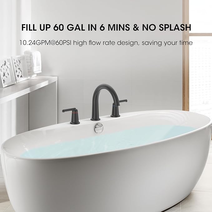 High Flow Roman Tub Faucet - Image 5