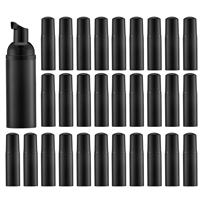 Tekson 30PCS Soap Foam Bottle, Empty Travel Foaming Lash Shampoo by Tekson