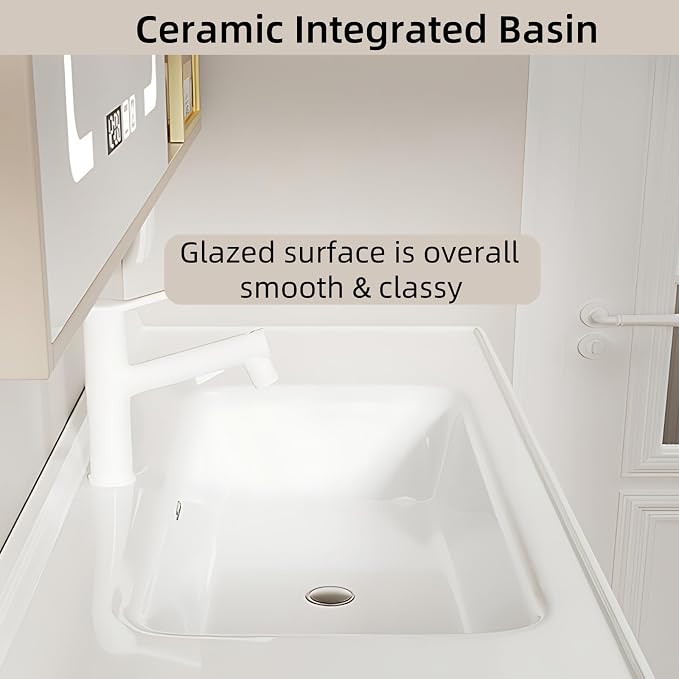 56IN Modern Bathroom Vanity - Image 6