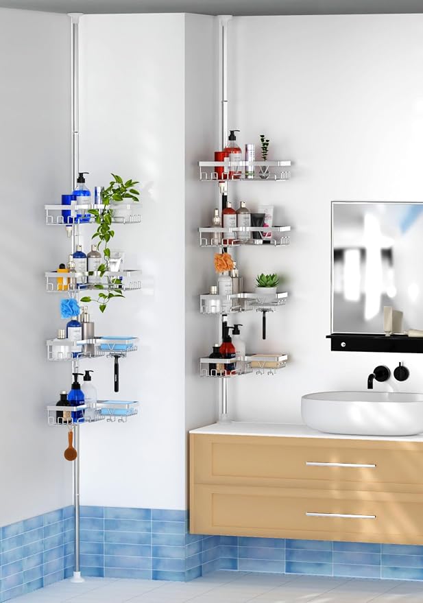 4-Tier Shower Caddy/Shower Organizer - Image 9