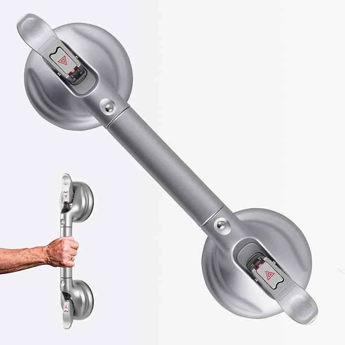 Heavy Duty Suction Shower Grab Bar by DARENMEDICAL