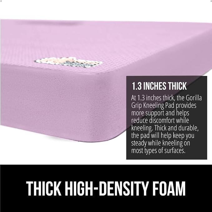 GORILLA GRIP Extra Thick Patent Pending Soft Foam Kneeling Pad, 2 PK, - Image 3