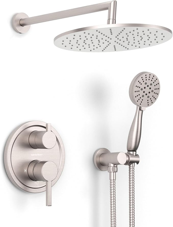 HammerHead Solid Metal Rain Shower System Set by HammerHeadShowers